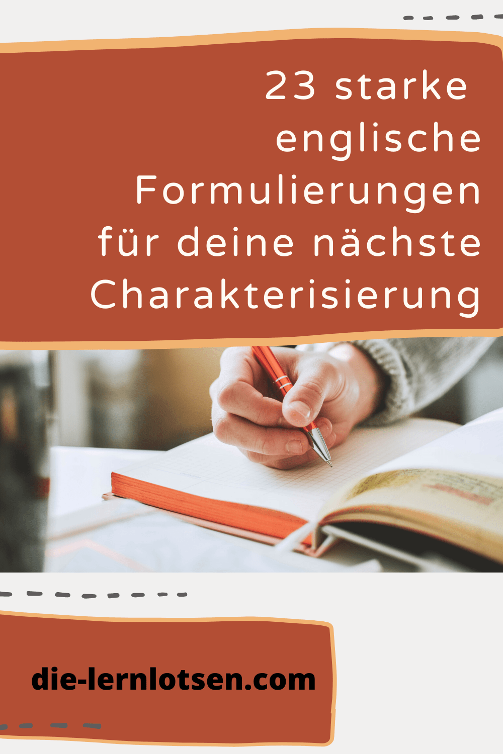 Englische Charakterisierung schreiben