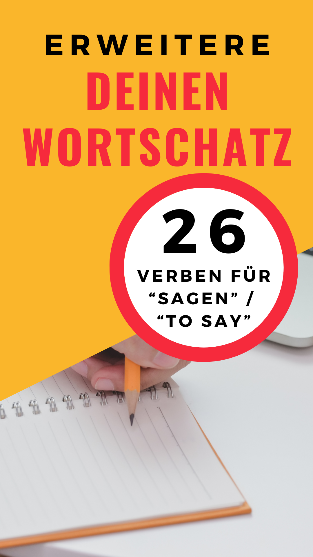 Andere Wörter für sagen / to say 20 tolle Alternativen